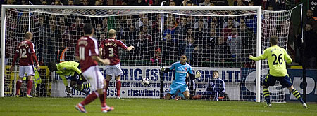 Swindon Town 2 Aston Villa 3