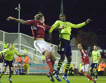 Swindon Town 2 Aston Villa 3