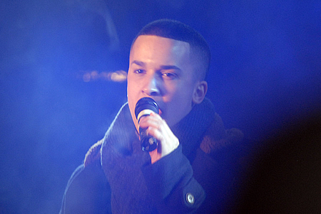 Jahmene Douglas Swindon Christmas Lights