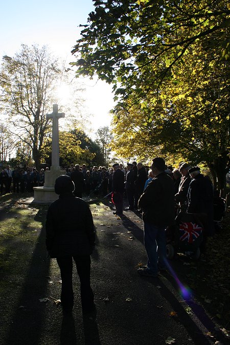 Remembrance Day 2012 at Radnor Street Swindon