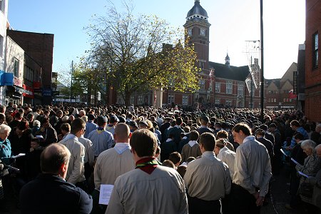 Swindon Cenotaph Remembrance Sunday 2012
