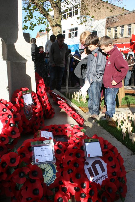 Swindon Cenotaph Remembrance Sunday 2012