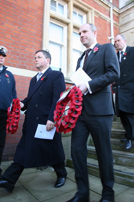 Swindon Cenotaph Remembrance Sunday 2012