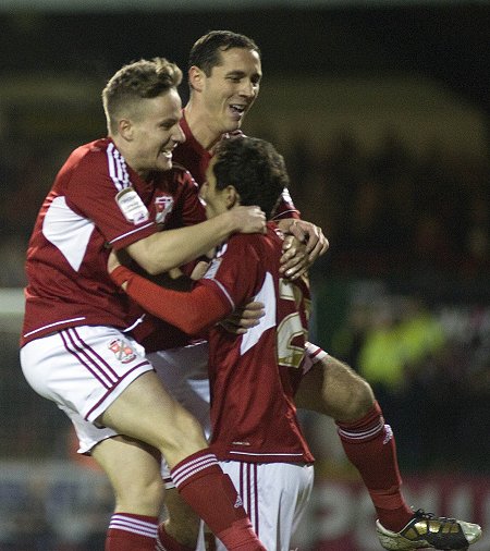 Swindon Town v Tranmere 5-0