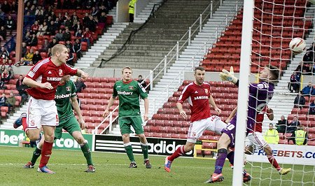 James Collins scores for Swindon