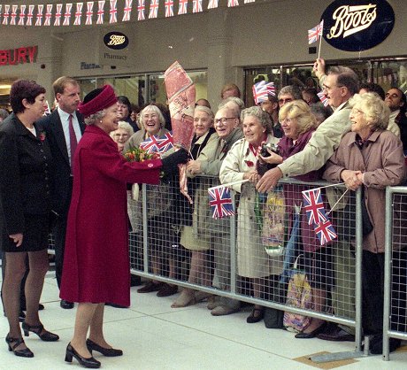 Queen in Swindon