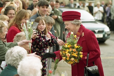 Queen in Swindon