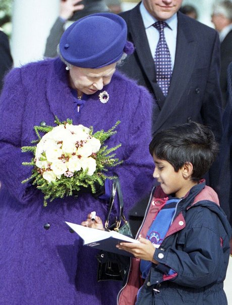 Queen in Swindon