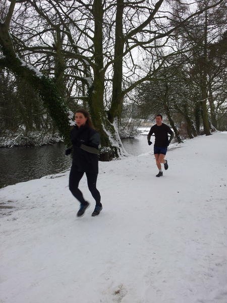 Running in Coate Water