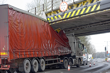 Wootton Bassett Road Lorry Crash 2013