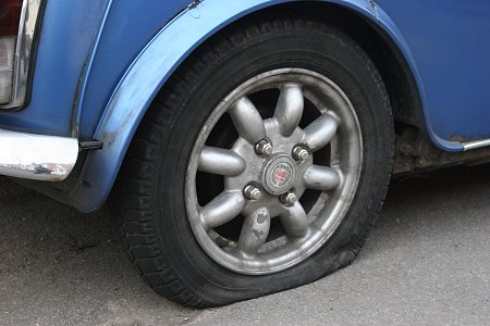 Tyres Slashed Swindon