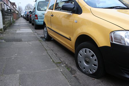 Tyres Slashed Swindon