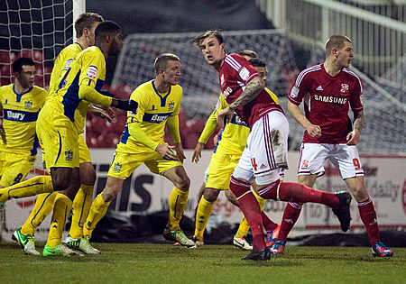 Swindon Town 0 Bury 1