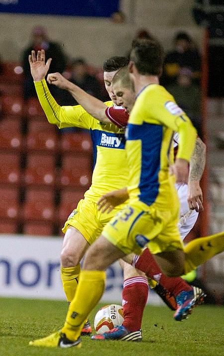 Swindon Town 0 Bury 1