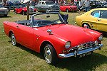 Sunbeam Alpine, designed by Swindon-born Ken Howes