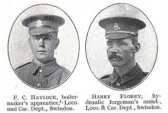 Swindon and World War One