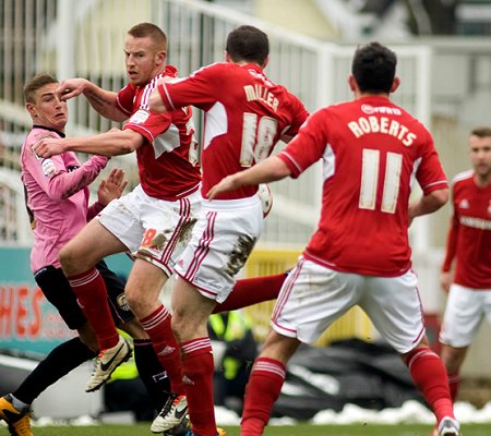 Swindon v Notts County Adam Rooney