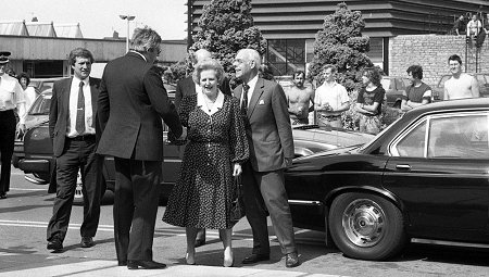 Margaret Thatcher in Swindon