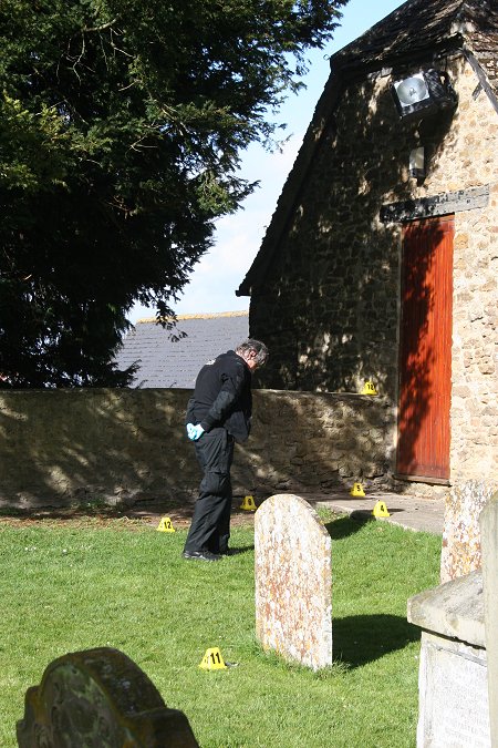 Highworth churchyard assault