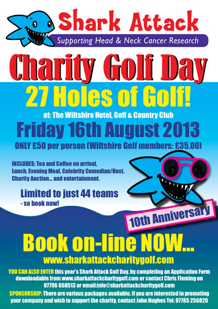 Shark Attack Charity Golf Day Swindon