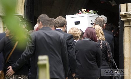 Kerry-Lee O'Leary Staniford funeral Swindon