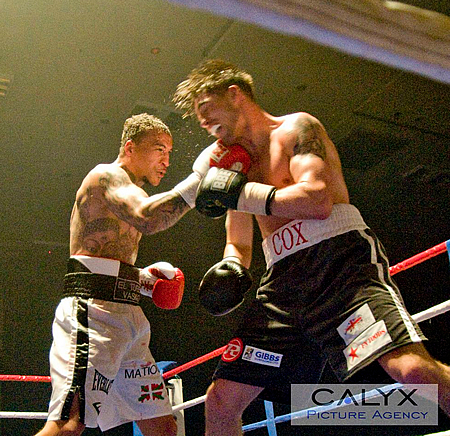 Swindon's Jamie Cox Beats Matiouze Royer at Oasis