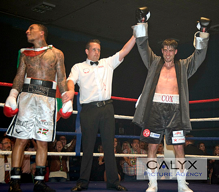 Swindon's Jamie Cox Beats Matiouze Royer at Oasis