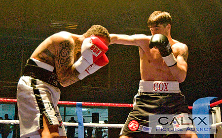 Swindon's Jamie Cox Beats Matiouze Royer at Oasis