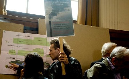 Swindon Biomass Plant Protest