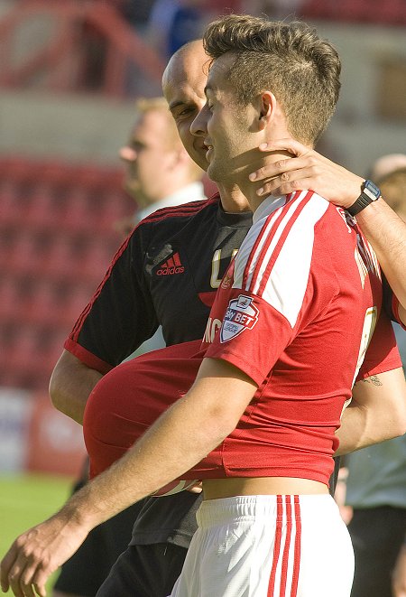 Ryan Mason hatotrick for Swindon Town v Crewe 31 August 2013