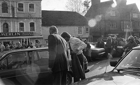 James Hunt Marries Sarah Lomax in Marlborough 17 December 1983