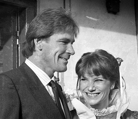 James Hunt Marries Sarah Lomax in Marlborough 17 December 1983