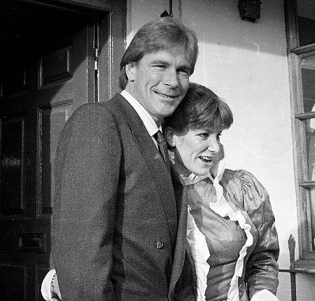 James Hunt Marries Sarah Lomax in Marlborough 17 December 1983