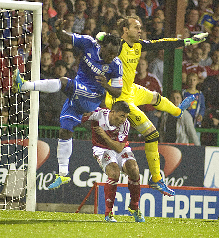 Swindon Town 0 Chelsea 2 Football Swindon