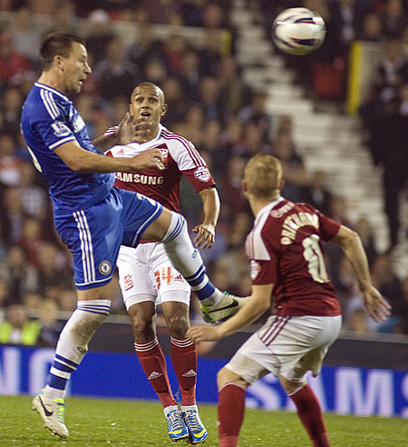 Swindon Town 0 Chelsea 2 Football Swindon