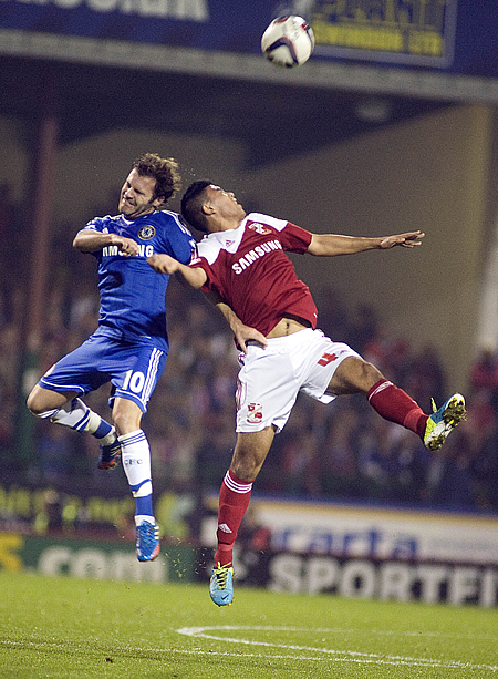 Swindon Town 0 Chelsea 2 Football Swindon