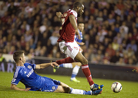 Swindon Town 0 Chelsea 2 Football Swindon