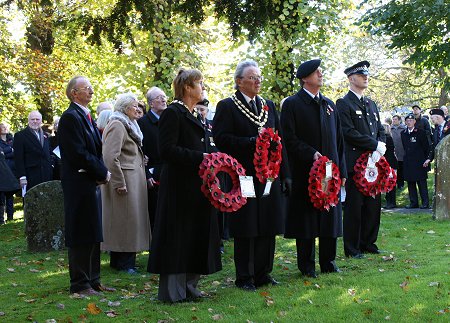 Remembrance Sunday in Highworth 10 November 2013