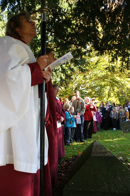 Remembrance Sunday in Highworth 10 November 2013