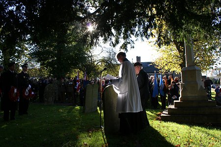 Remembrance Sunday in Highworth 10 November 2013