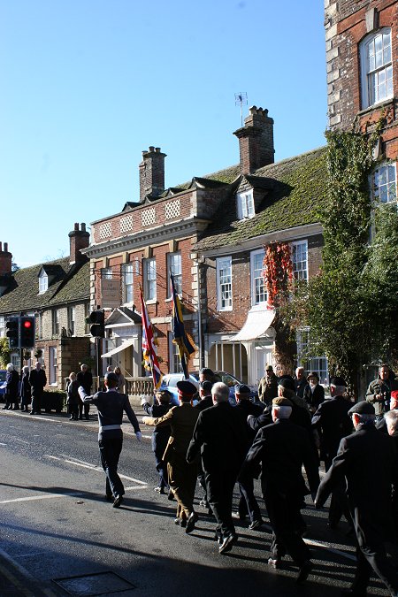 Remembrance Sunday in Highworth 10 November 2013