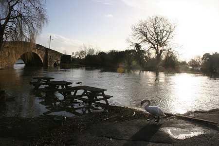 Floods at Lechlade, Swindon