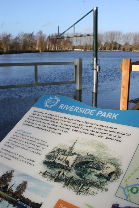 Floods at Lechlade, Swindon