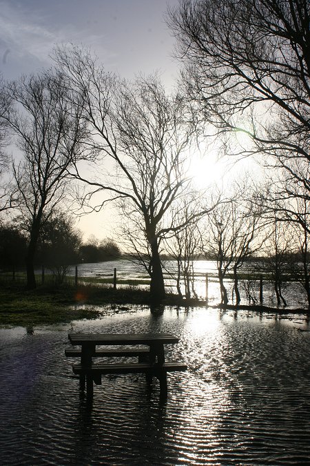 Floods at Lechlade, Swindon