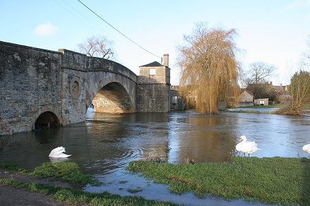 Floods at Lechlade, Swindon