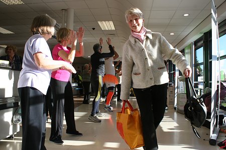 Zumba Fundraising at Highworth Co-op