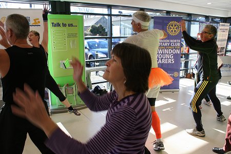 Zumba Fundraising at Highworth Co-op