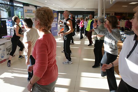 Zumba Fundraising at Highworth Co-op