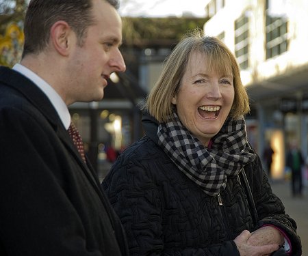 Harriet Harman in Swindon