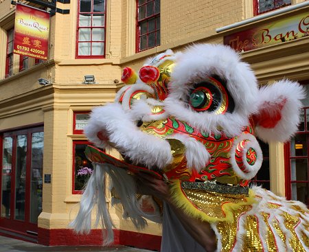 Banquet Restaurant Swindon Lion Dancing